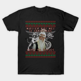 Master Pai Mei Christmas Kung Fu T-Shirt T-Shirt